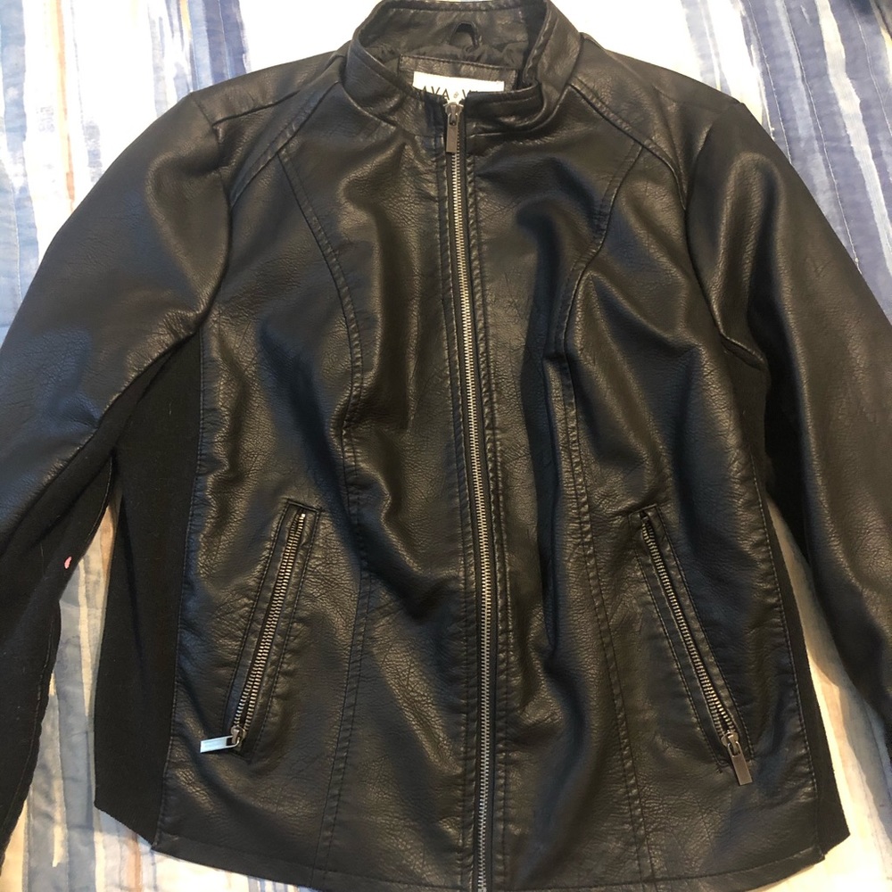 Ava Viv Leather Jacket